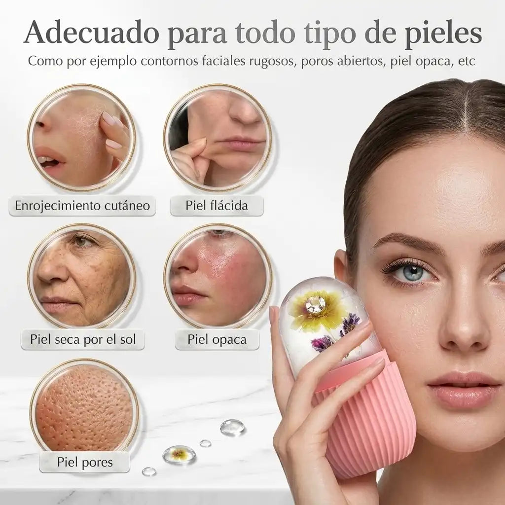 IceGlow Facial™️ - El ritual de hielo que reafirma, desinflama y da brillo en 5 minutos ❄️
