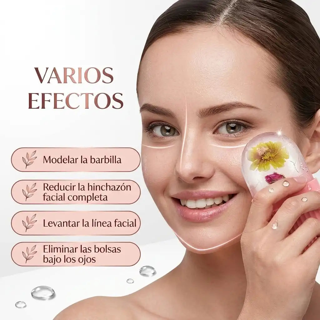 IceGlow Facial™️ - El ritual de hielo que reafirma, desinflama y da brillo en 5 minutos ❄️