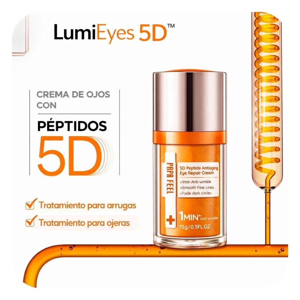 LumiEyes 5D™️ 👁 ✨Difumina ojeras y líneas de expresión en solo 1 minuto ⏱
