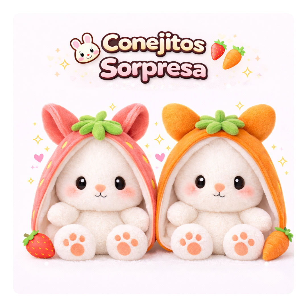 Conejito sorpresa frutal™️ 🐰 Ternura + sorpresa = regalo perfecto ✨