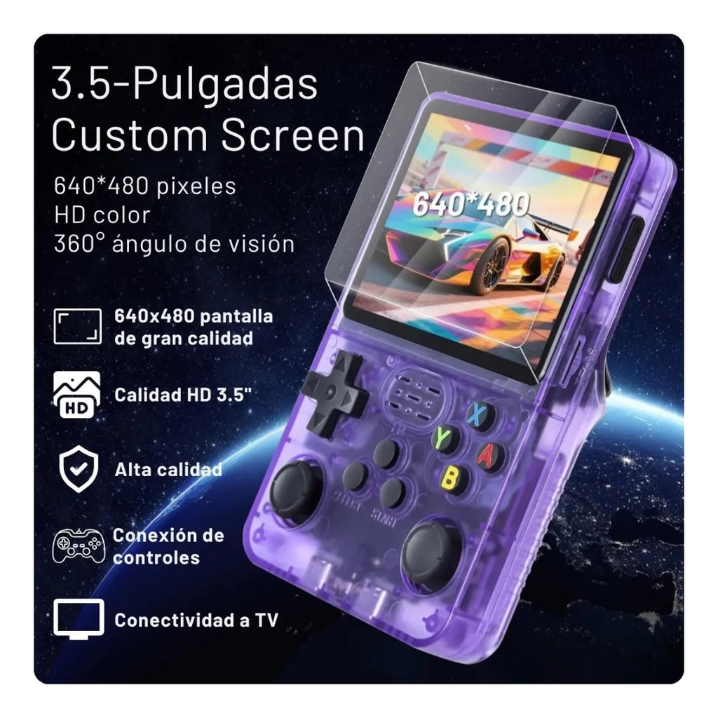 Consola retro R36s 🎮 - mas de 15,000 clásicos en tu mano